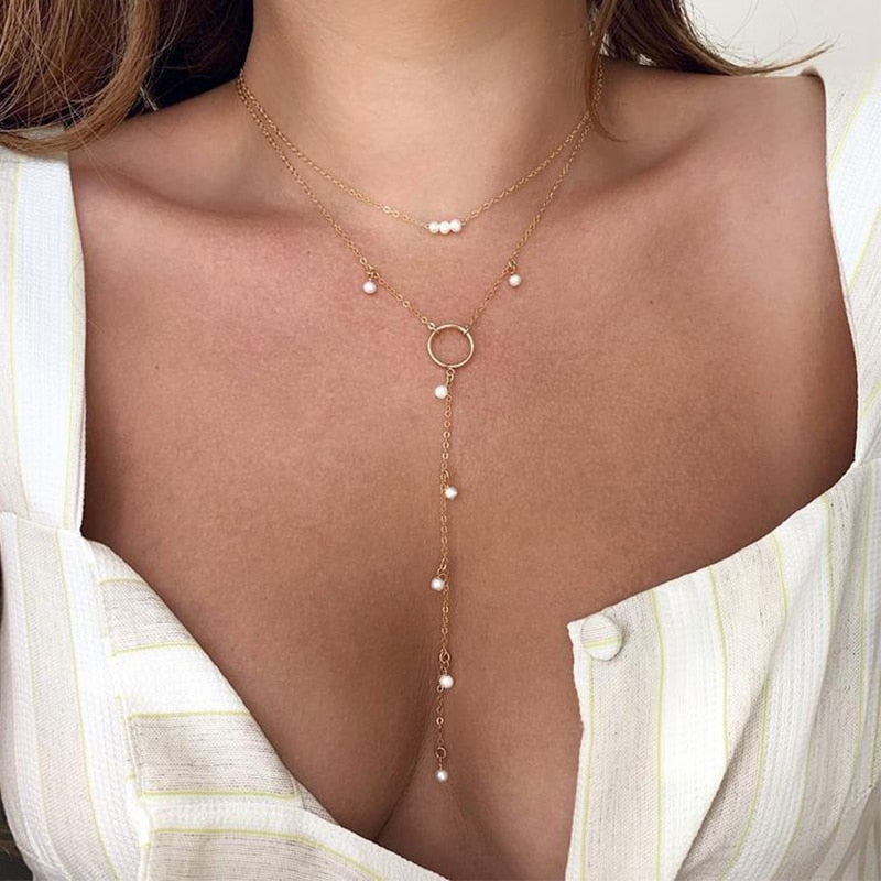 Vintage Acrylic Butterfly Choker Necklace