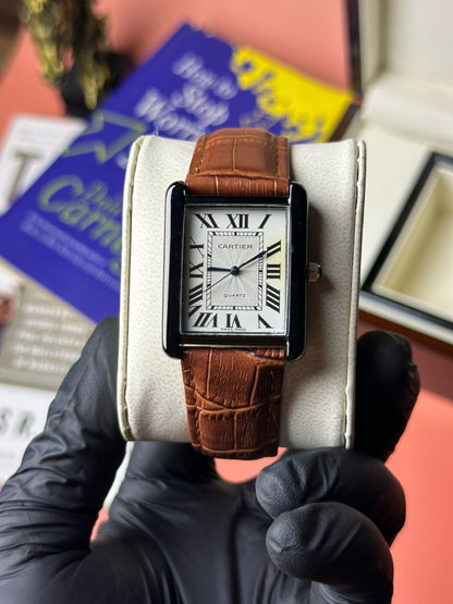 Denvour Old Money Tank Watch