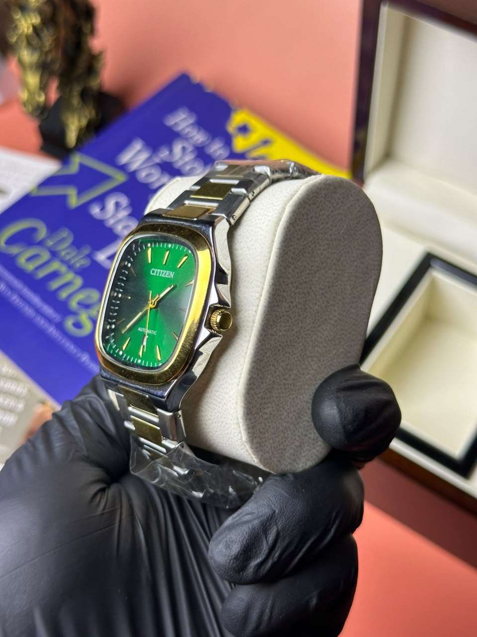 Denvour Prestige Emerald Automatic Watch