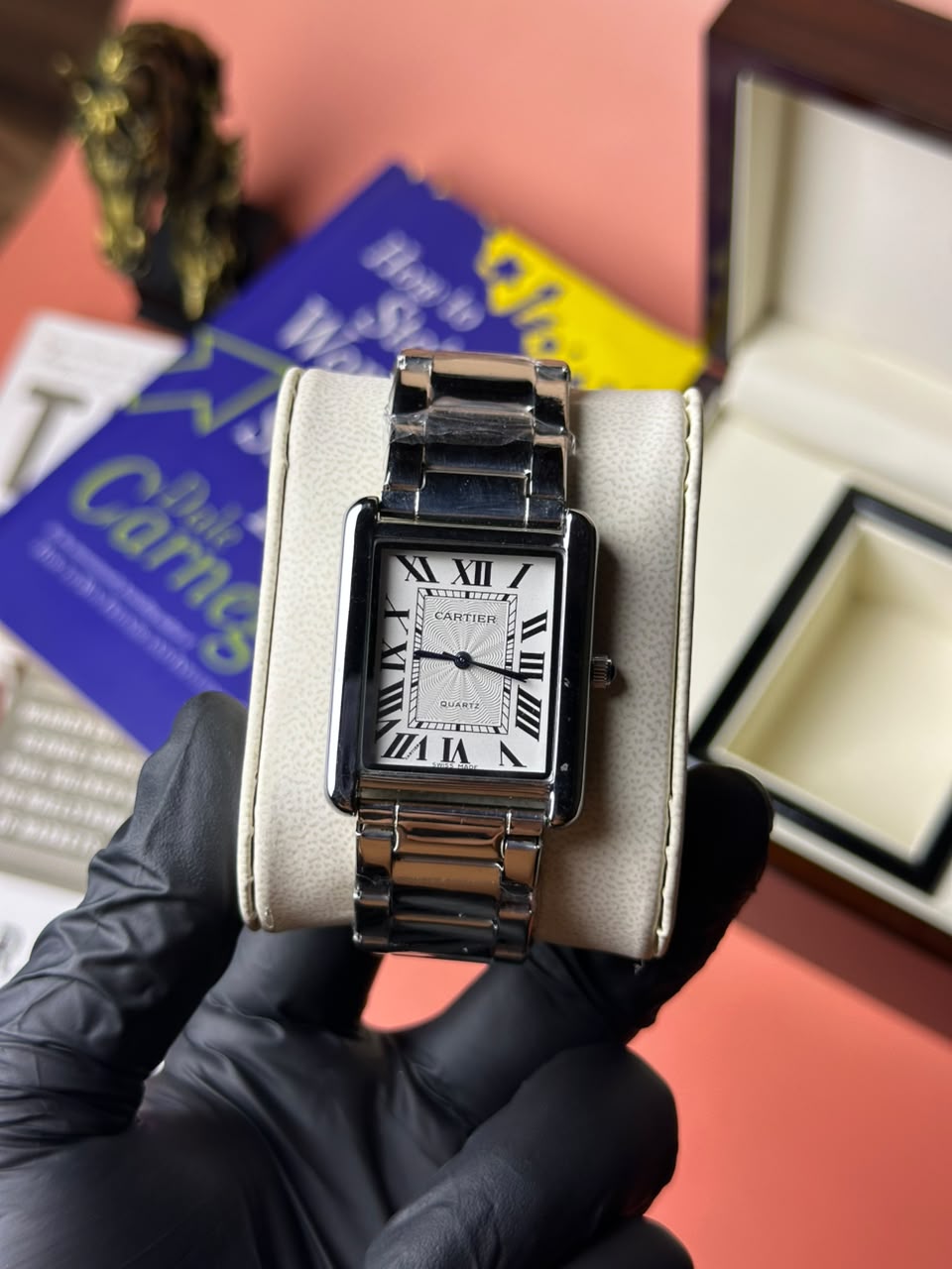 Denvour Old Money Tank Steel Watch