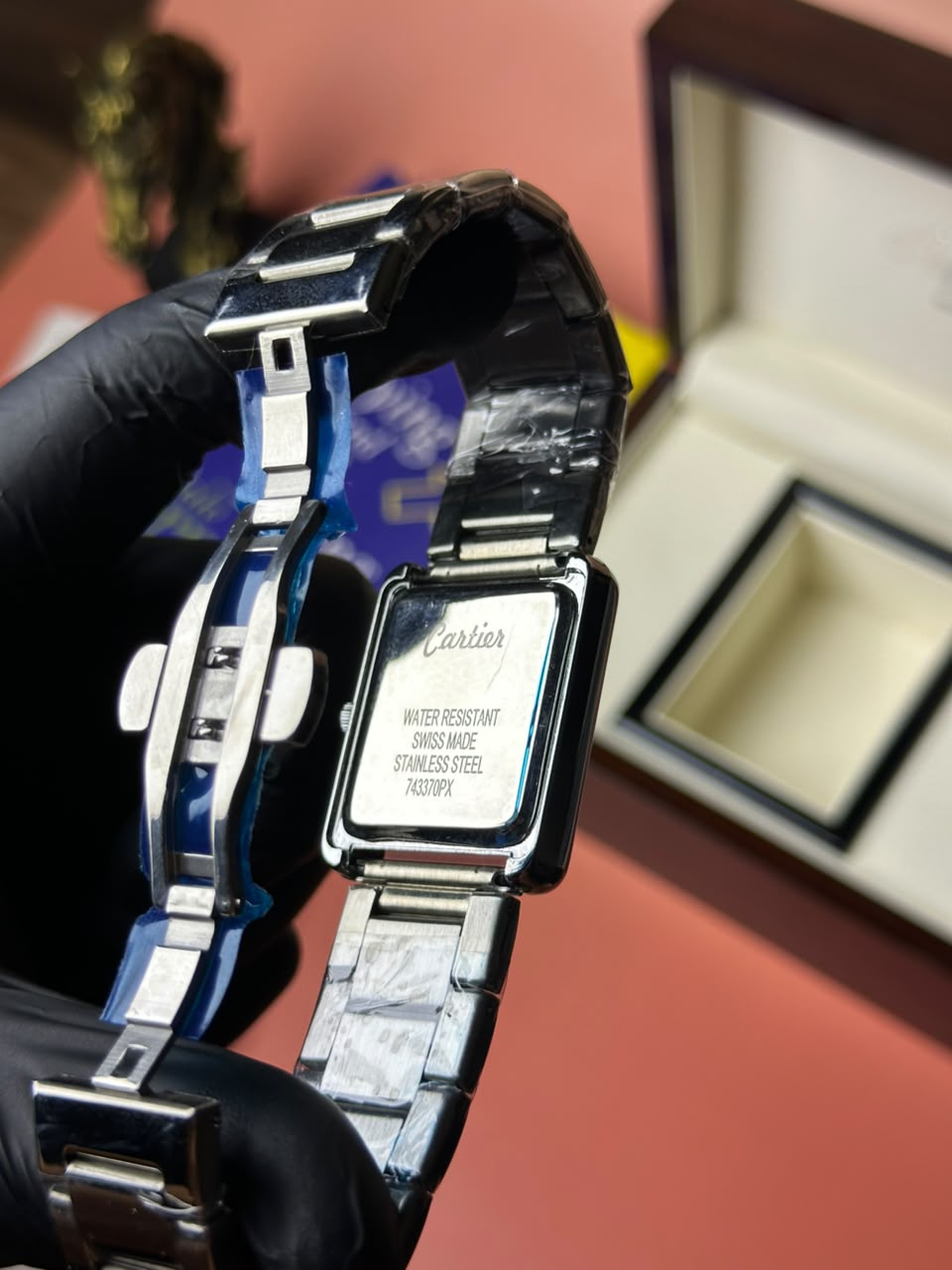 Denvour Old Money Tank Steel Watch